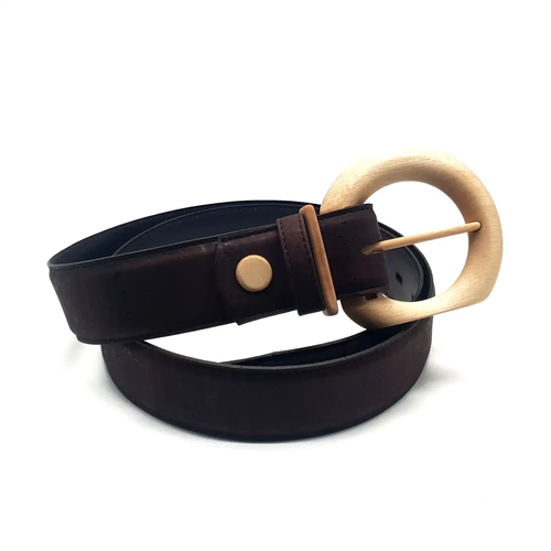 Luxury Wood Belt Zion Heart 410