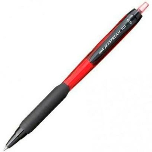 Liquid ink pen Uni-Ball Rollerball Jestsream SXN-101 Red (12 Pieces)