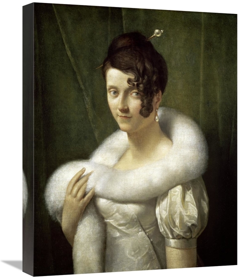 Global Gallery GCS-277676-22-142 22 in. Portrait of a Young Lady - Por