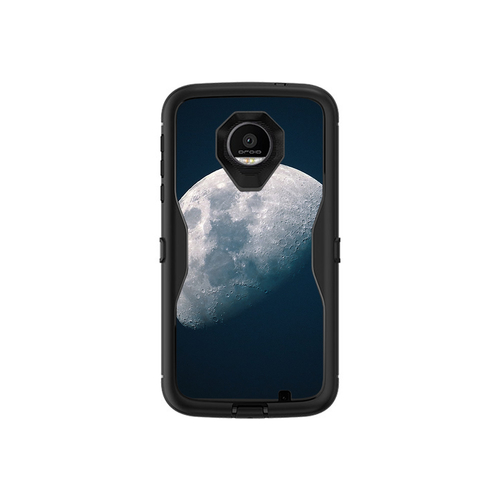 MightySkins MOZDED-Moon Skin for Otterbox Moto Z Force Droid Defender 