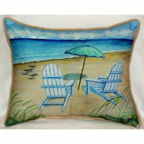 Betsy Drake ZP997 Adirondack Throw Pillow- 20 x 24 in.