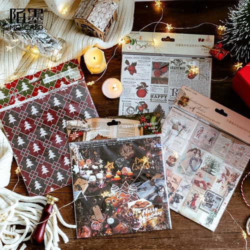 8PCS/ PACK Christmas Tree Sticker Marker