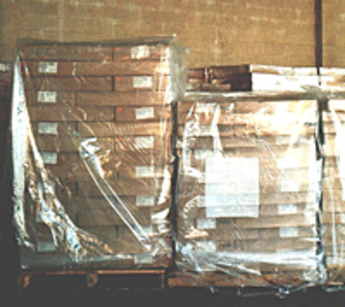 Box Partners PC138 50 in. x 46 in. x 86 in.- 3 Mil Clear Pallet Covers