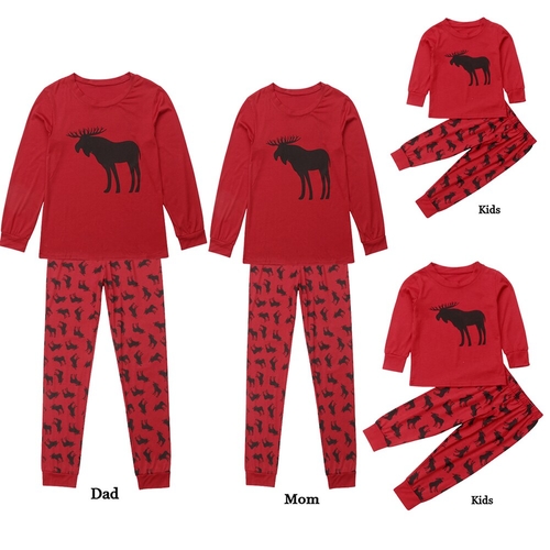 2020 Christmas Deer Family Matching Clothes