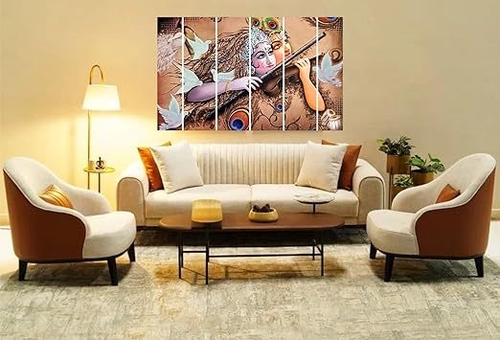 Set Of 5 Wall Painting multiple Frame For Home Decoration, Living