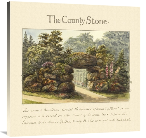 Global Gallery GCS-453924-3636-142 36 x 36 in. The Country Stone, 