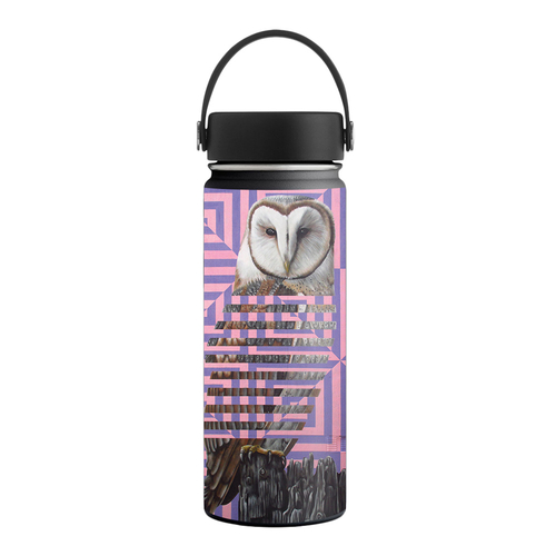 Main MightySkins HFWI18-Owl Maze Skin for Hydro Flask 18 oz Wide Mouth - Ow image