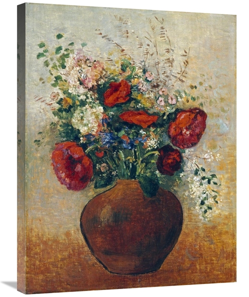 Global Gallery GCS-267082-30-142 30 in. Vase of Flowers Art Print - Od