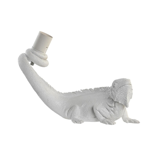 Wall Lamp DKD Home Decor White Resin 50 W Modern Iguana Lizard 220 V