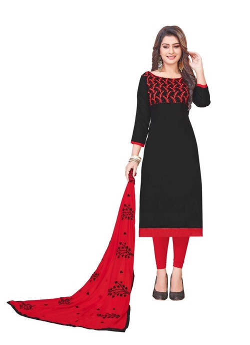 Generic Women's Glaze Cotton Salwar Material