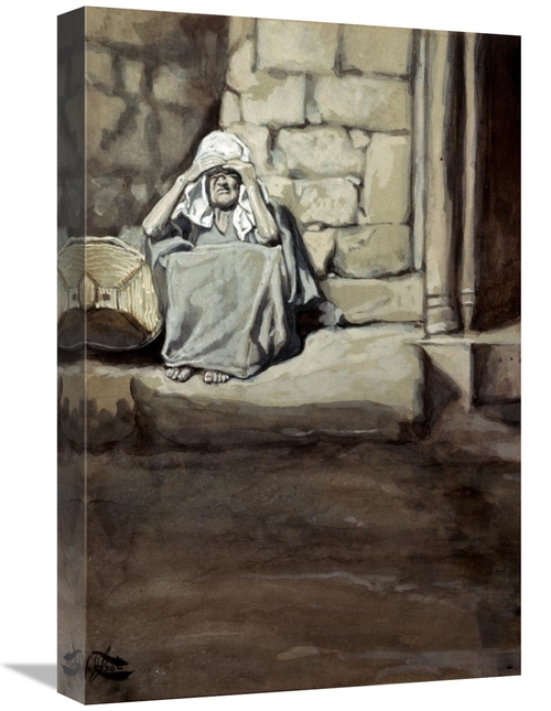 Global Gallery GCS-280427-22-142 22 in. Miriam Shut Out From the Camp 