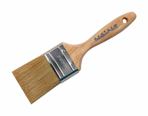 Proform 1798172 2.5 in. Soft Straight White China Bristle Contractor P