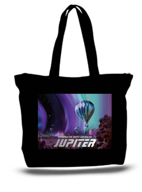 Nasa Jupitar Large Tote New Zipper Bag