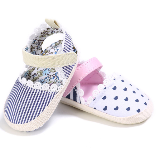 0 24M Newborn Baby Girls Anti slip Cotton Crib