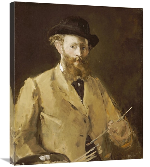 Global Gallery GCS-266824-30-142 30 in. Self Portrait with a Palette A