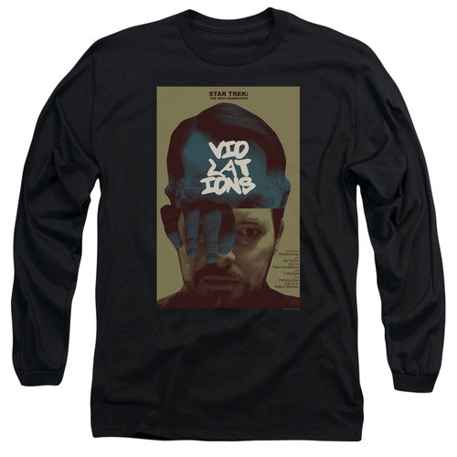 Trevco CBS2128B-AL-5 Star Trek & Tng Season 5 Episode 12 Long Sleeve A