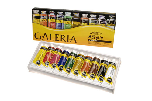 Winsor & Newton 2190517 10 x 60ml Galeria Tube Set