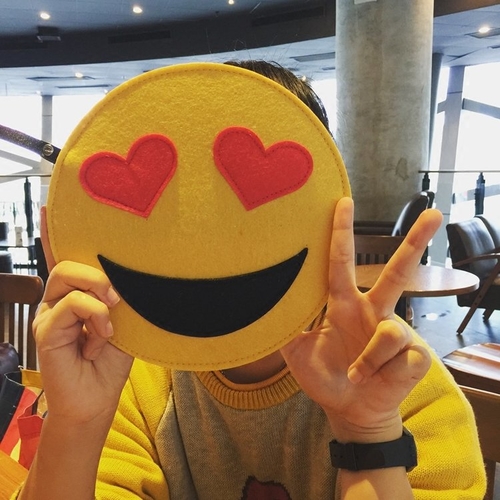 Main Emoji Clutch Bag image