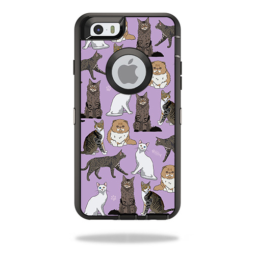 MightySkins OTDIP6-Cat Chaos Skin for Otterbox Defender iPhone 6 & 6S 