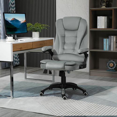 Vinsetto Ergonomic Vibrating Massage Office Chair High Back Executive