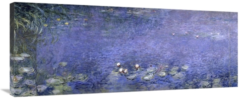 Global Gallery GCS-278737-44-142 44 in. Water Lilies - Nympheas VI Art