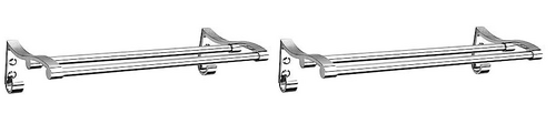 Stainless Steel Towel Hanger for Bathroom pack of 2