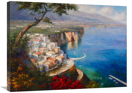 Global Gallery GCS-132599-2432-142 24 x 32 in. Monterosso Coast Art Pr