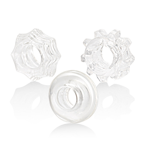 Reversible Ring Set - Clear