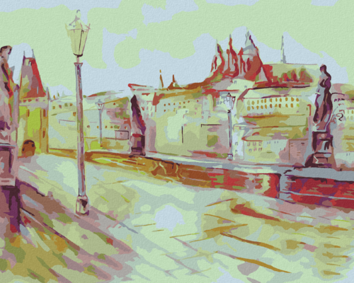 Paint by Numbers - ABSTRACT CHARLES BRIDGE