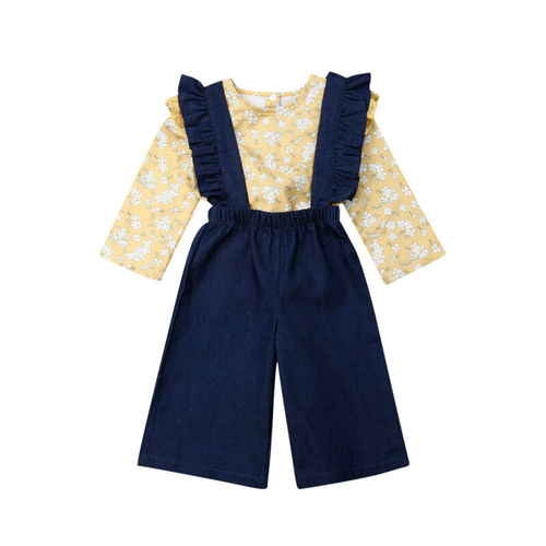 1 6Y Autumn Infant Baby Kids Girl Clothes Set