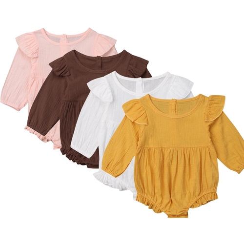 Style Newborn Kids Baby Girls Long