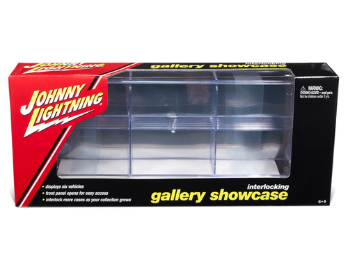 6 Car Interlocking Acrylic Display Show Case for 1/64 Scale Model Cars