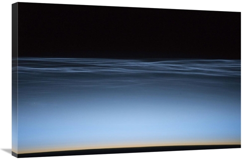 Global Gallery GCS-467441-2436-142 24 x 36 in. Noctilucent Clouds Over