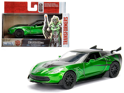 2016 Chevrolet Corvette Crosshairs Green From \Transformers 5\" Movie