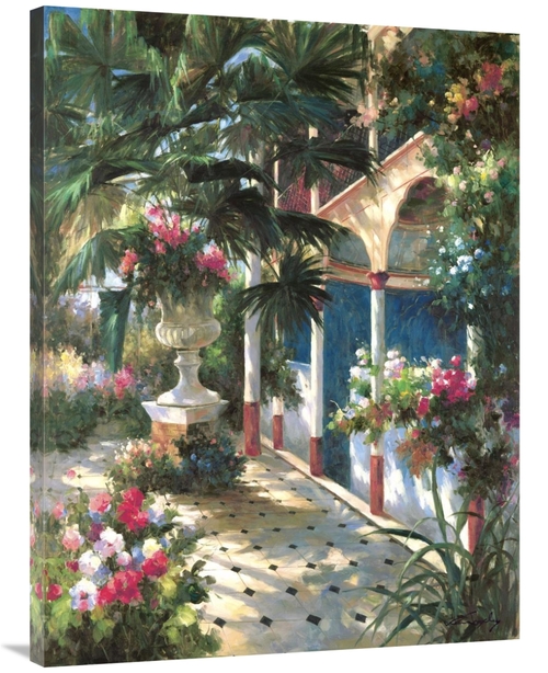 Global Gallery GCS-113779-3040-142 30 x 40 in. Garden Atrium I Art Pri