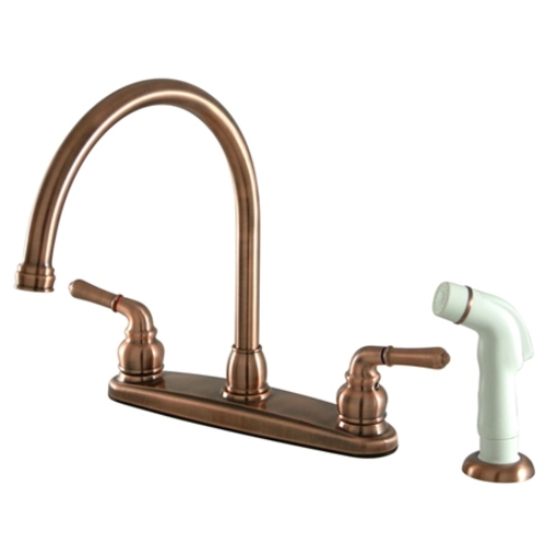 Kingston Brass GKB796 Water Saving Magellan Centerset Kitchen Faucet w