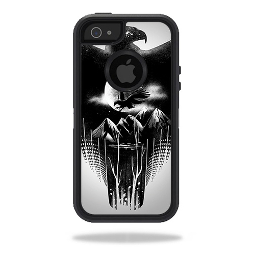MightySkins OTDIP5-Eagles Night Skin for Otterbox Defender iPhone 5&#4
