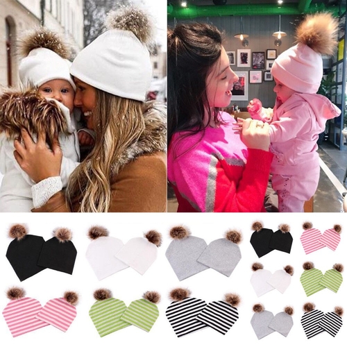 2018 Newly Autumn Winter Cute Family Mother Baby