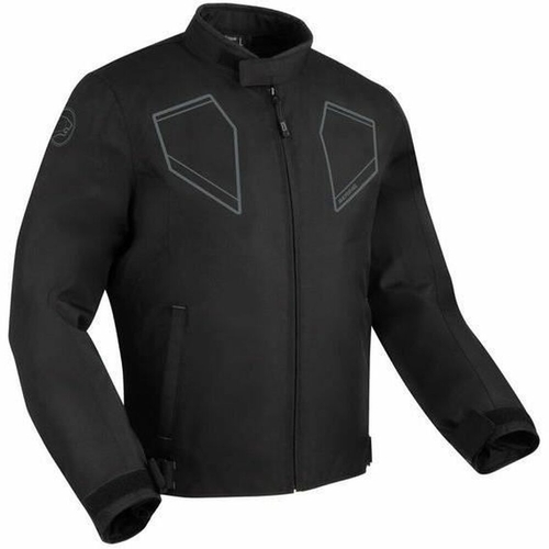 Motorcycle jacket Bering Asphalt Black Size 54-56