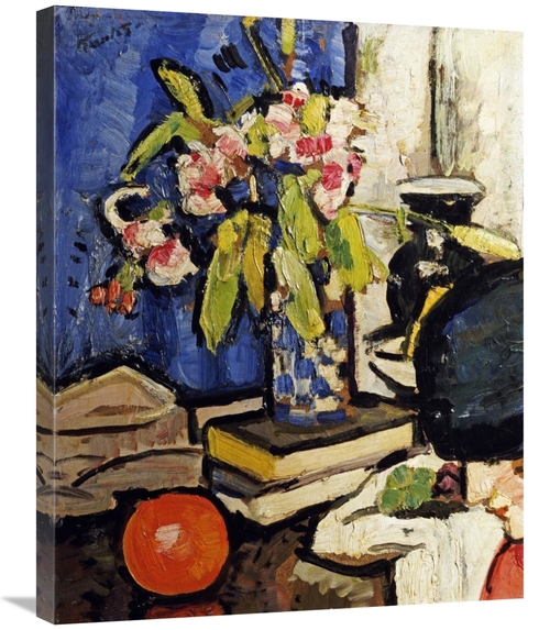 Global Gallery GCS-266609-30-142 30 in. The Black Hat Art Print - Geor