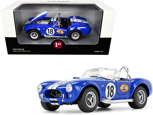 Shelby Cobra 427 S/C #18 Blue with White Stripes \The Busted Knuckle