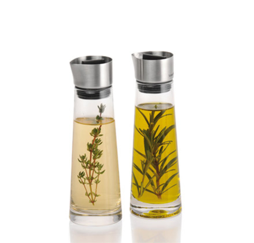 Blomus 63509 12.99L x 1.77H x 1.77W Oil and Vinegar Glass Set
