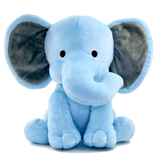 Elephant Sitting Plush Soft Toy Cute Kids