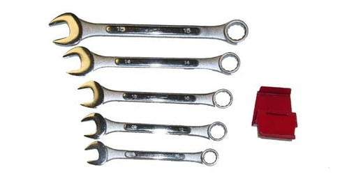 BARJAN 0751017 7.5" Metric Wrench Set - 5 Piece