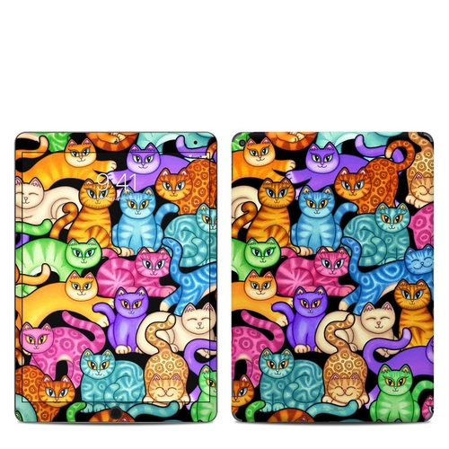 DecalGirl IPDA19-CLRKIT Apple iPad Air 2019 Skin - Colorful Kittens