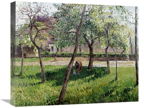 Global Gallery GCS-279410-22-142 22 in. An Enclosure in Eragny Art Pri