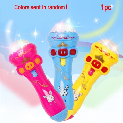 Hot Funny Lighting Wireless Microphone Model Gift