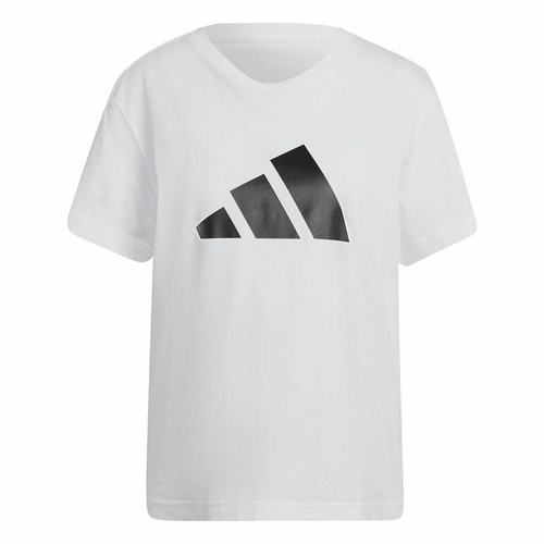 Women’s Short Sleeve T-Shirt Adidas Future Icons White