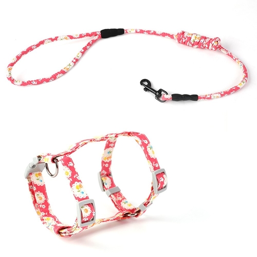 Colorful Puppy Cat Chest Strap Lead Cat Chest