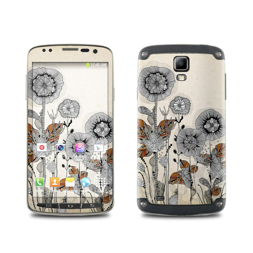 DecalGirl SGS4A-FFLOWER Samsung Galaxy S4 Active Skin - Four Flowers